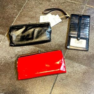 3 hobo wallets new condition